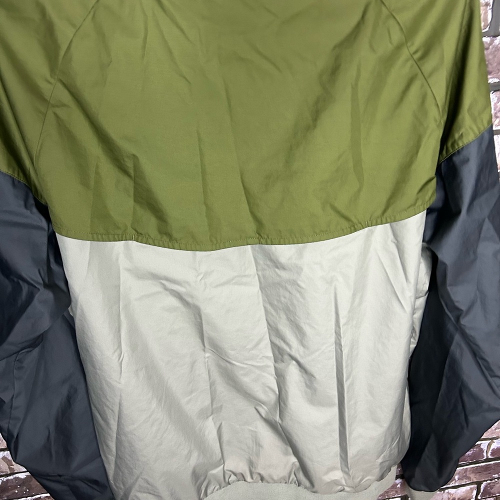Nike Windrunner Jacket Olive Green Colorblock Hoo… - image 3
